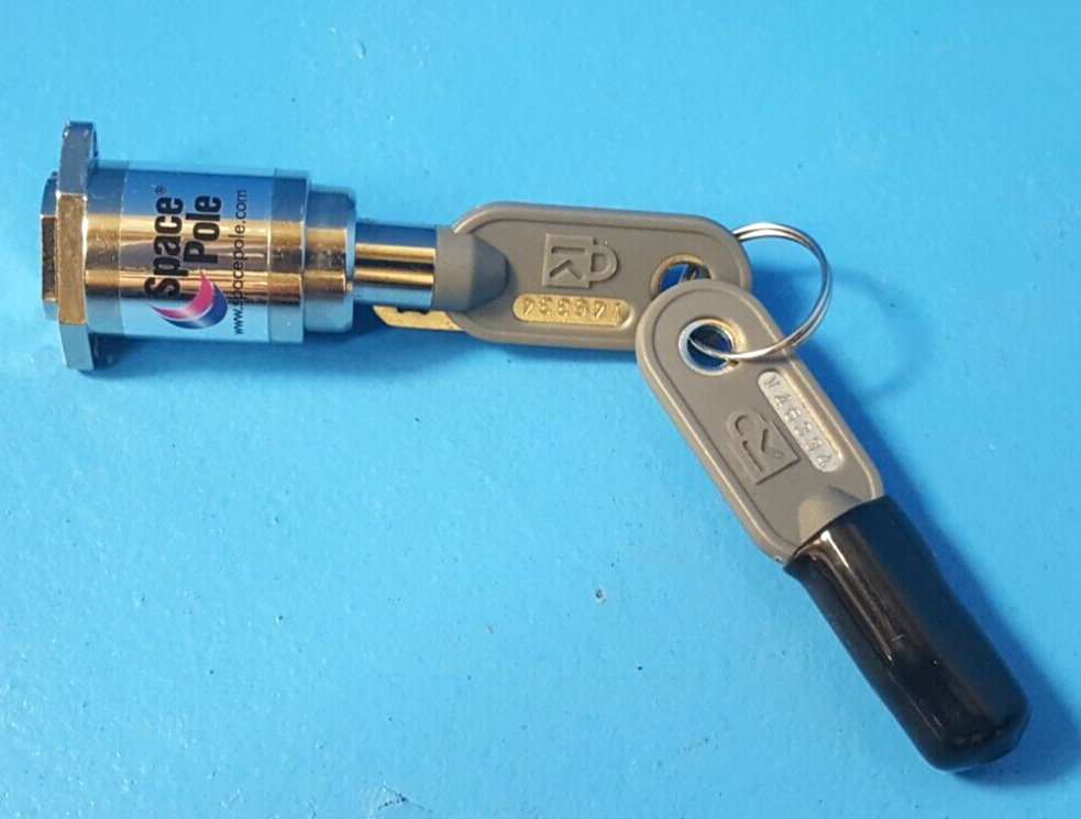 (2 PCS) PUSH LOCK, K64443WW, SPACE POLE,