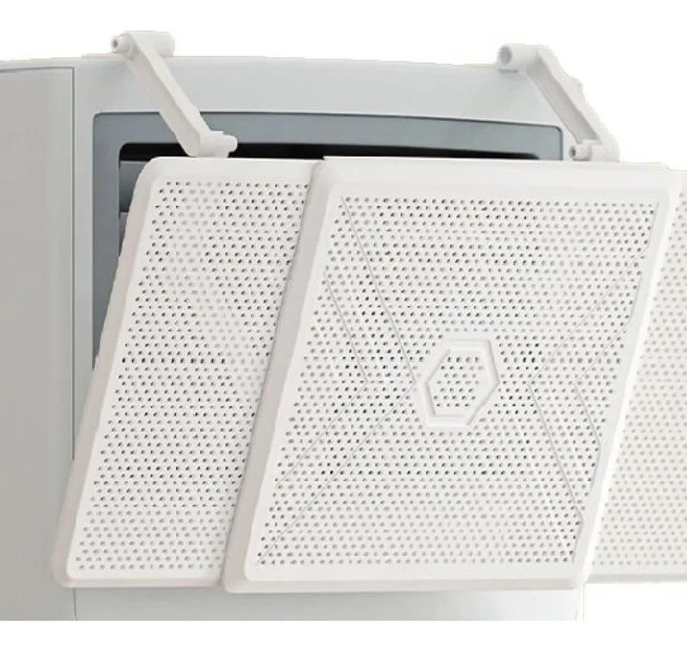 Air Conditioner Deflector for Window Floor Vent Units Lightweight Adjustable PP