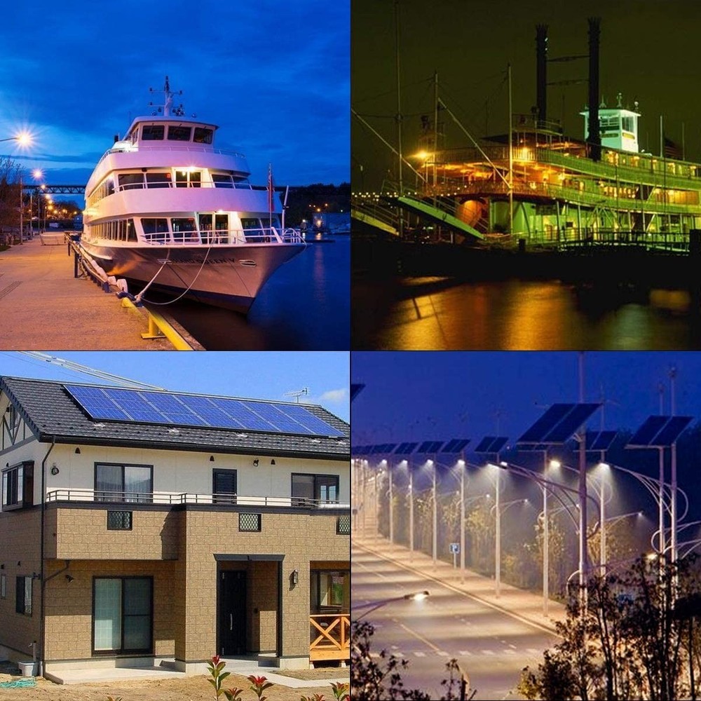 3W A15 Edison LED Light Bulbs E26 Medium Screw Base (40 Watt Equivalent) 12V ...