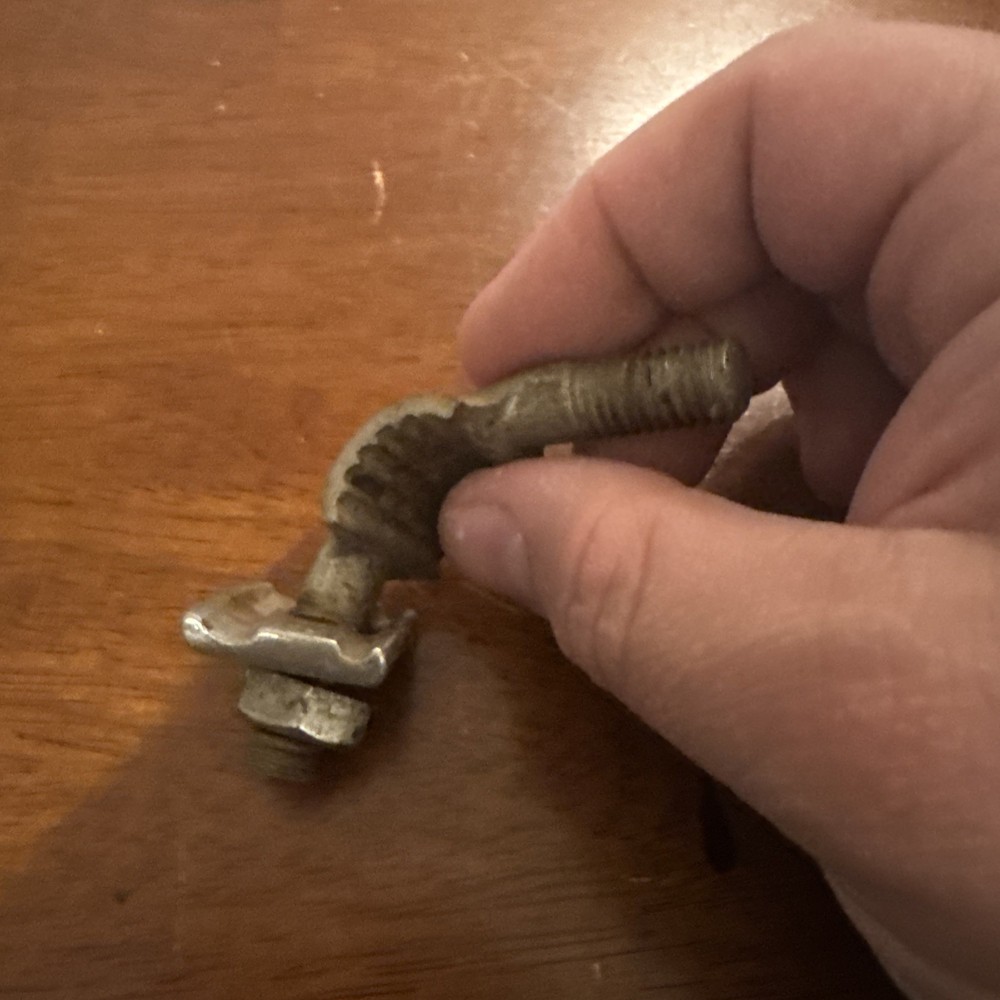 Antique TOC Saddle Clamp Hardware