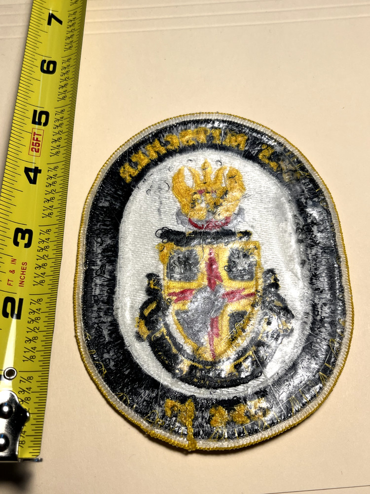 USS Mitscher DDG 57 US Navy Ship Patch