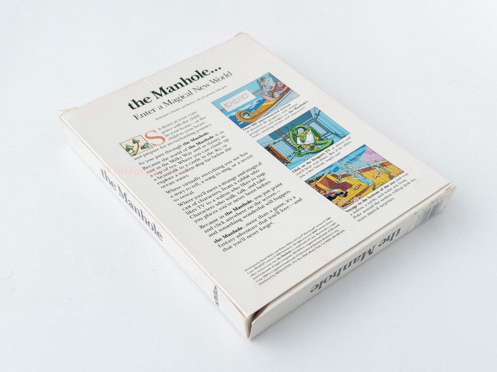 The Manhole - Activision - 1989 / IBM PC