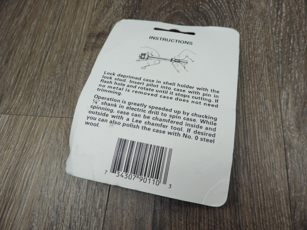 Lee Cutter & Lock Stud 1/4" Shank 90110