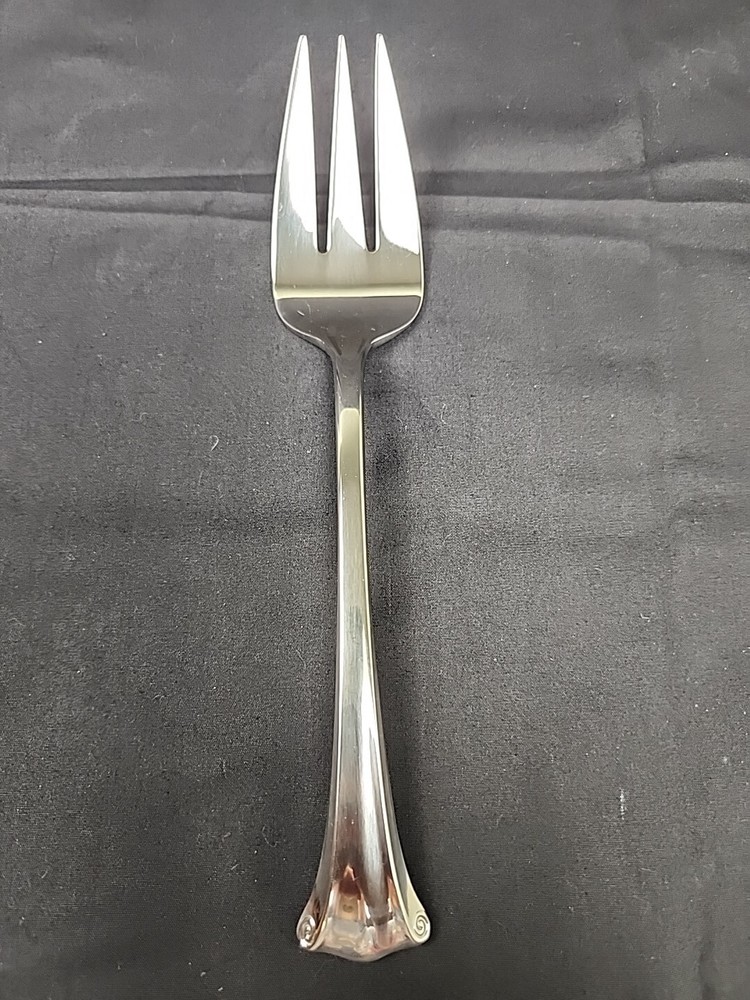Reed & Barton Radiance Stainless Flatware Shiny Glossy Serving Fork