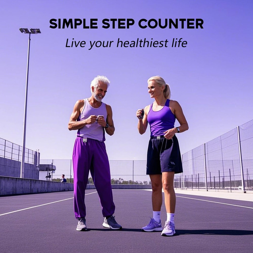 Outdoor Multi-Function Portable Sport Pedometer Step/Distance/Calories/Counte...