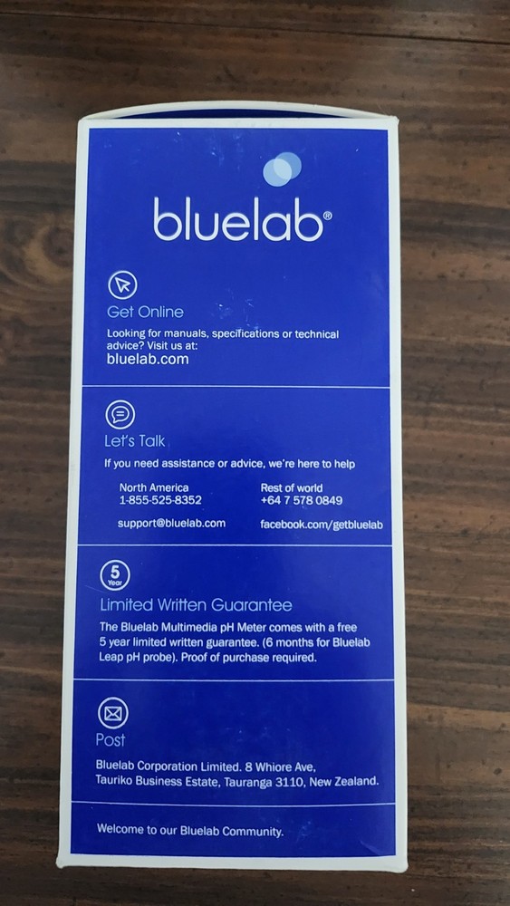 Bluelab Multimedia PH Meter With Additional Leap Probe