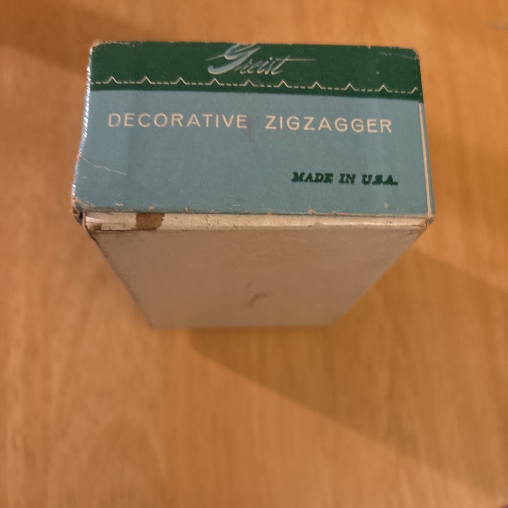 Greist Decorative Zigzagger Vintage Style #1