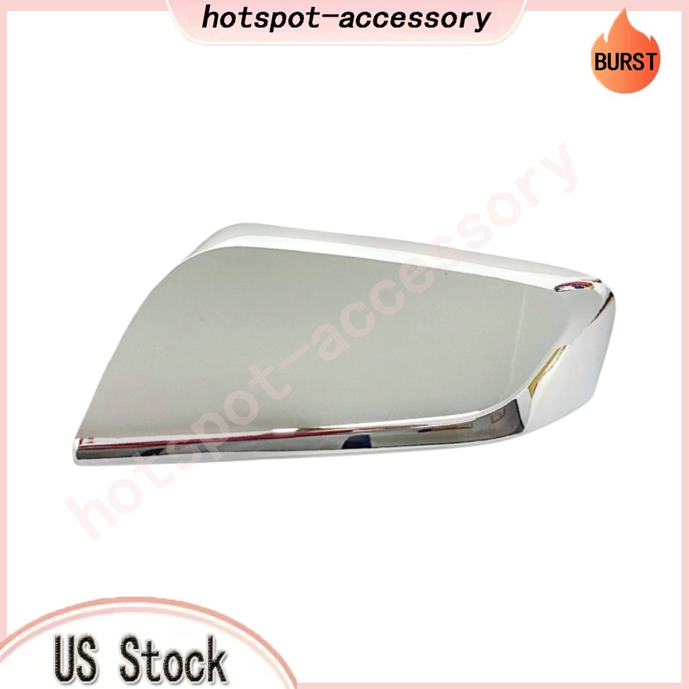 Left Side Driver Side Mirror Cover Cap For 2014-2019 Chevrolet IMPALA Chrome