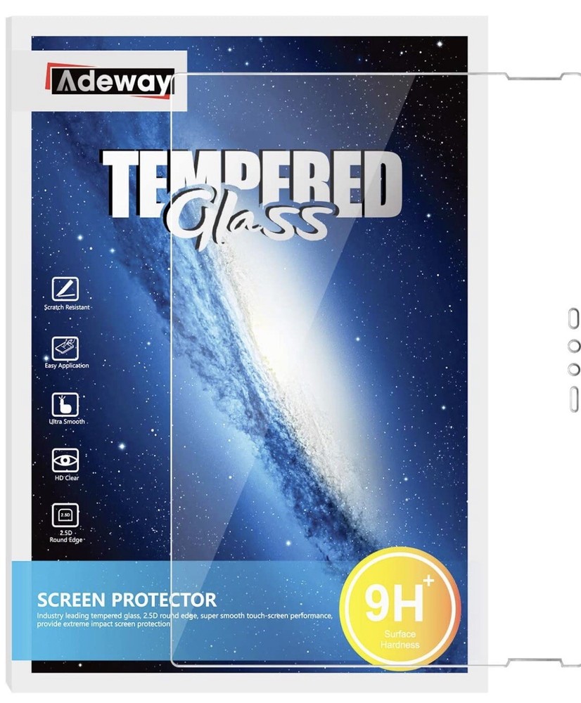 adeway tempered glass screen protector for surface book 2 13.5inch 2pack