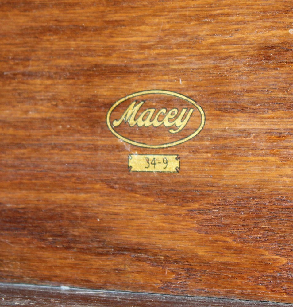 Antique Mission Oak Bookcase – Macey – Three High Sectional Stack UP Bookcase