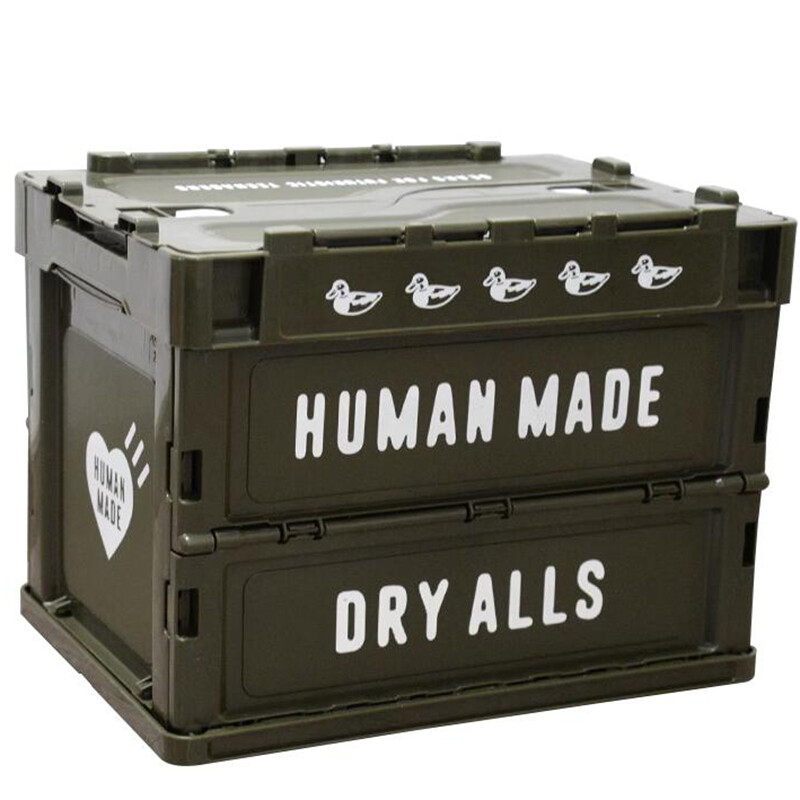 HUMAN MADE Container Outdoors Folding Box Multi-function Storage Case 20L
