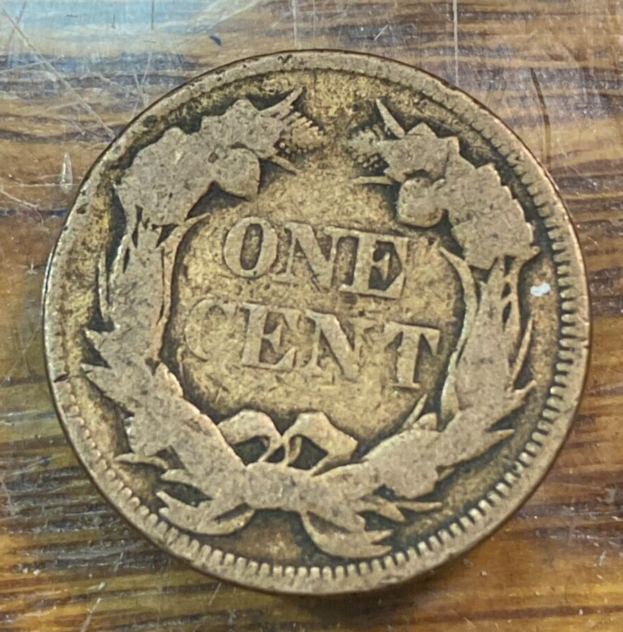 1858 Flying Eagle Cent Nice Original Good CHRC