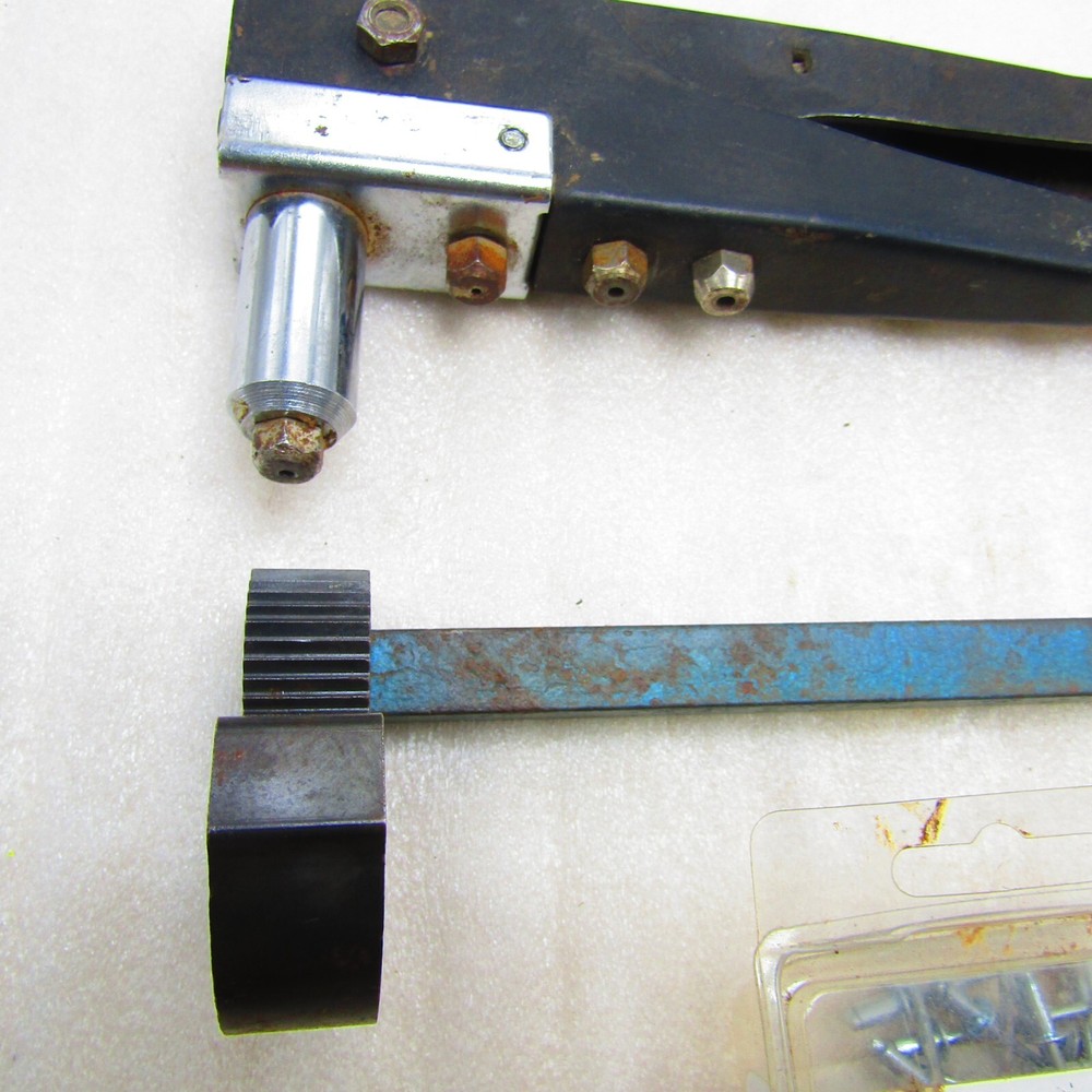 Pop rivet & sink tool