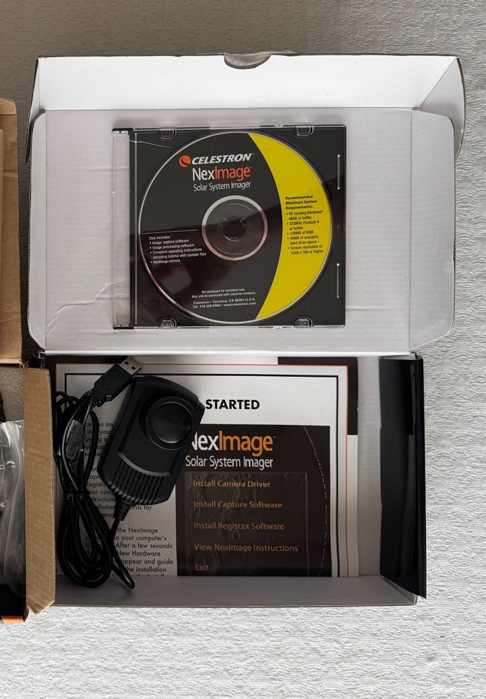 Celestron NexImage Solar System Imager 93712 With Software Disc