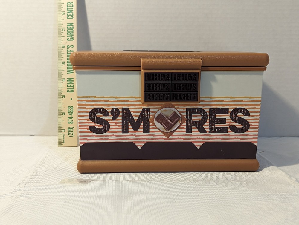 Hershey's S'mores Organizer Case For Graham Crackers, Marshmallows Hershey Bars.