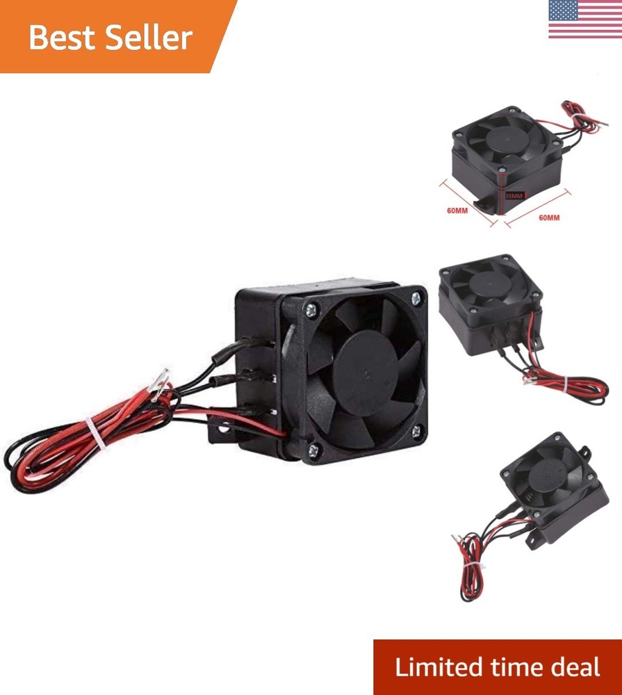 Efficient 12V/24V Car Fan Heater - Consistent Comfort & Long-lasting Durability