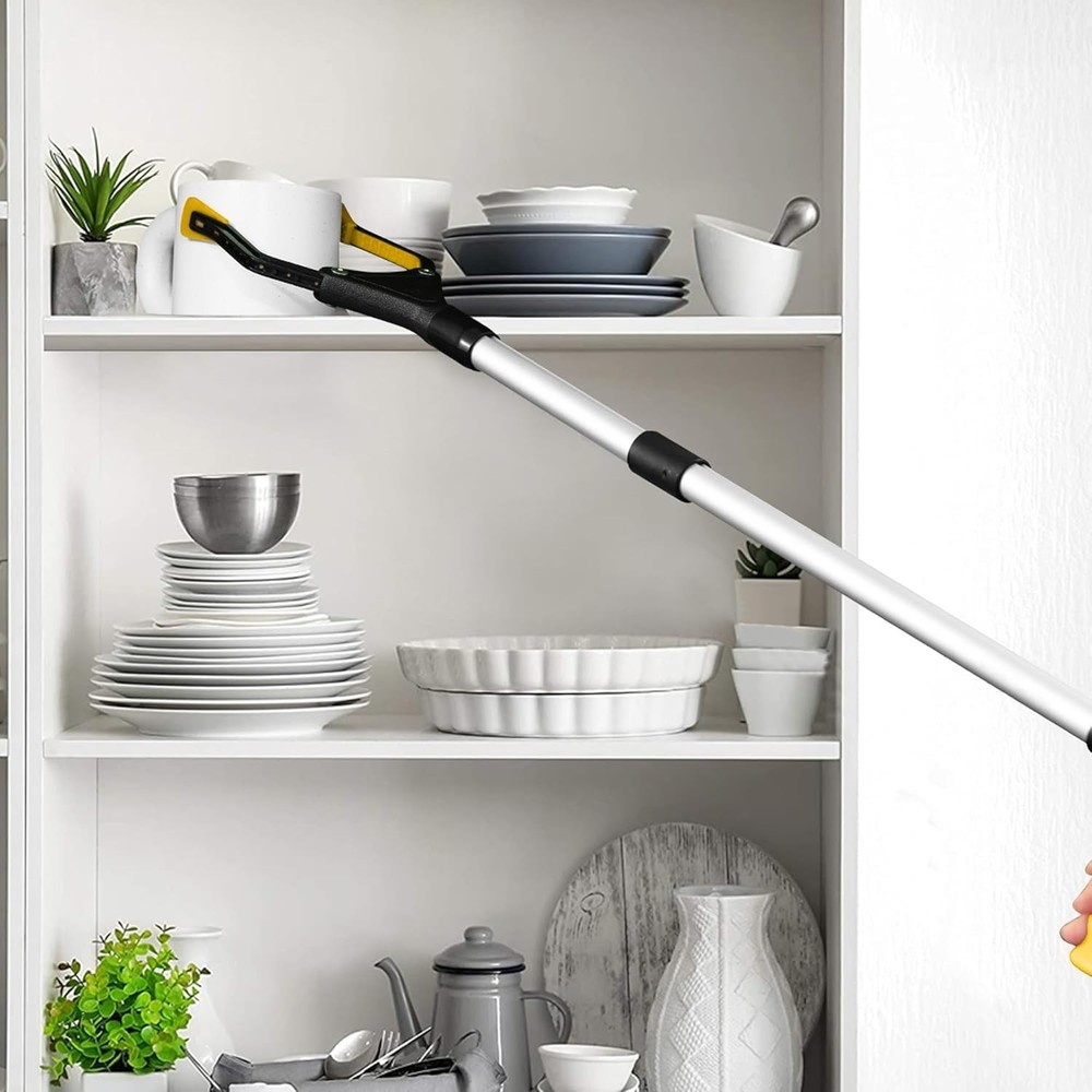 Heavy-Duty Foldable Grabber Reacher with Magnetic Tip for Enhanced Support