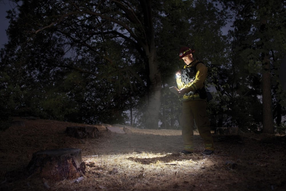 Mini MAG Pro LED Flashlight – 2-Cell AA Compact Flashlight with Adjustable Fo...