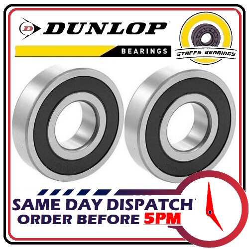 Fits Pulse Phantom 50 2x Rear Wheel Bearings Dunlop FAST P&P