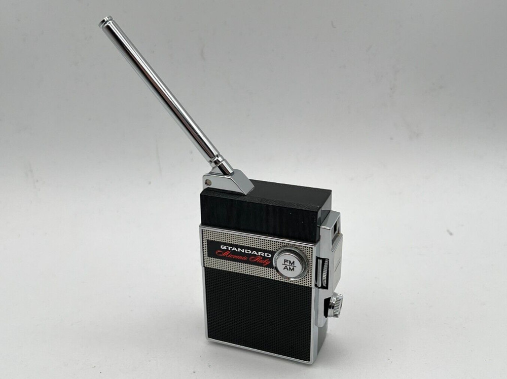 Vintage Standard Micronic Ruby SR-Q460F AM FM Transistor Radio UNTESTED *READ*