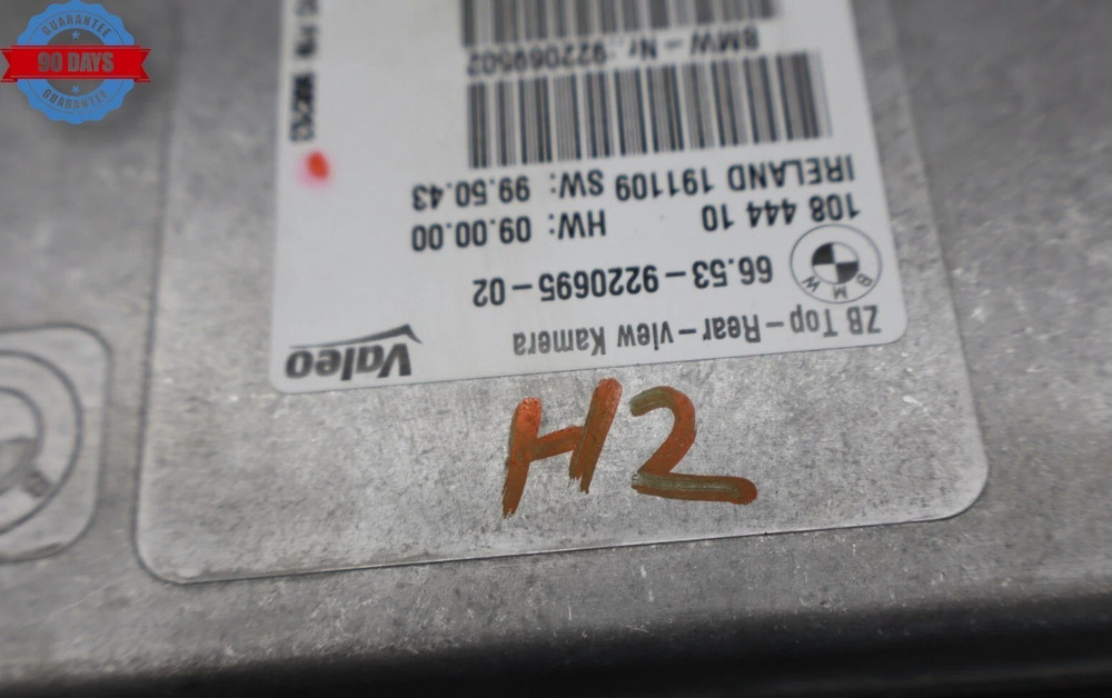 09-13 BMW X5 X6 Rear Side View Backup Camera Control Module Unit 9259357 Oem