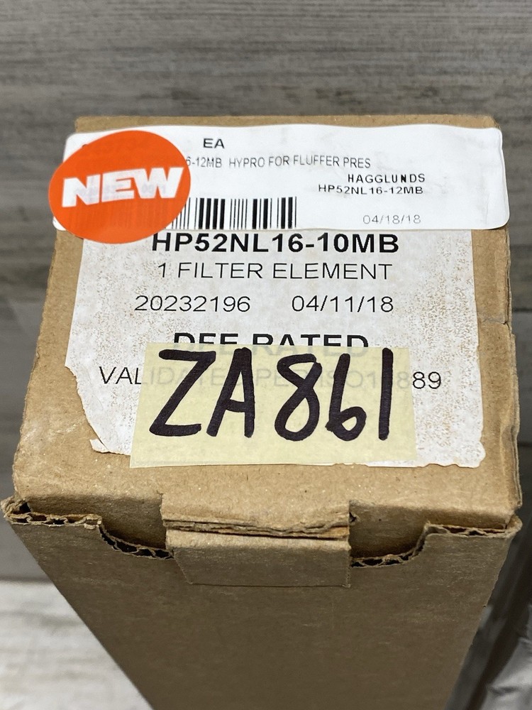 Hy-Pro HP52NL 16-10MB DFE Rated Filter Element New
