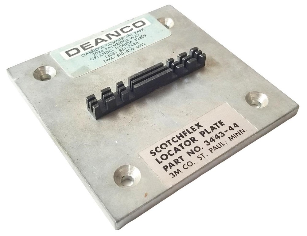 Scotchflex Deanco 3443-44 Locator Plate 3M