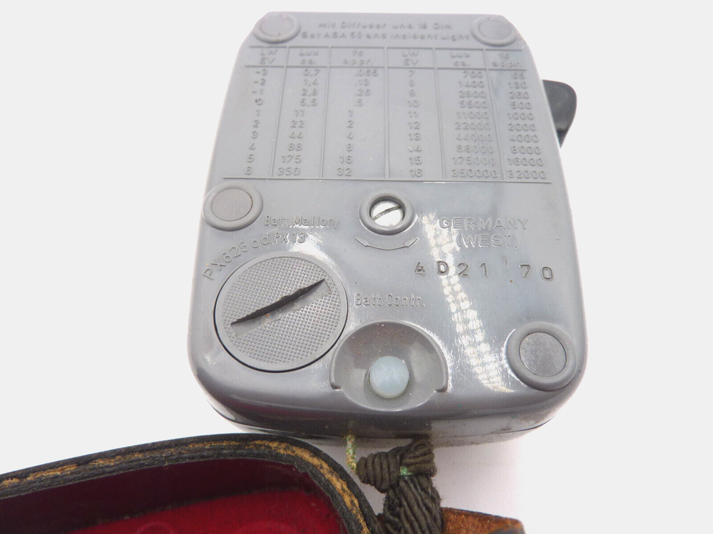 Vintage Gossen Super Pilot CDS Light Meter Untested