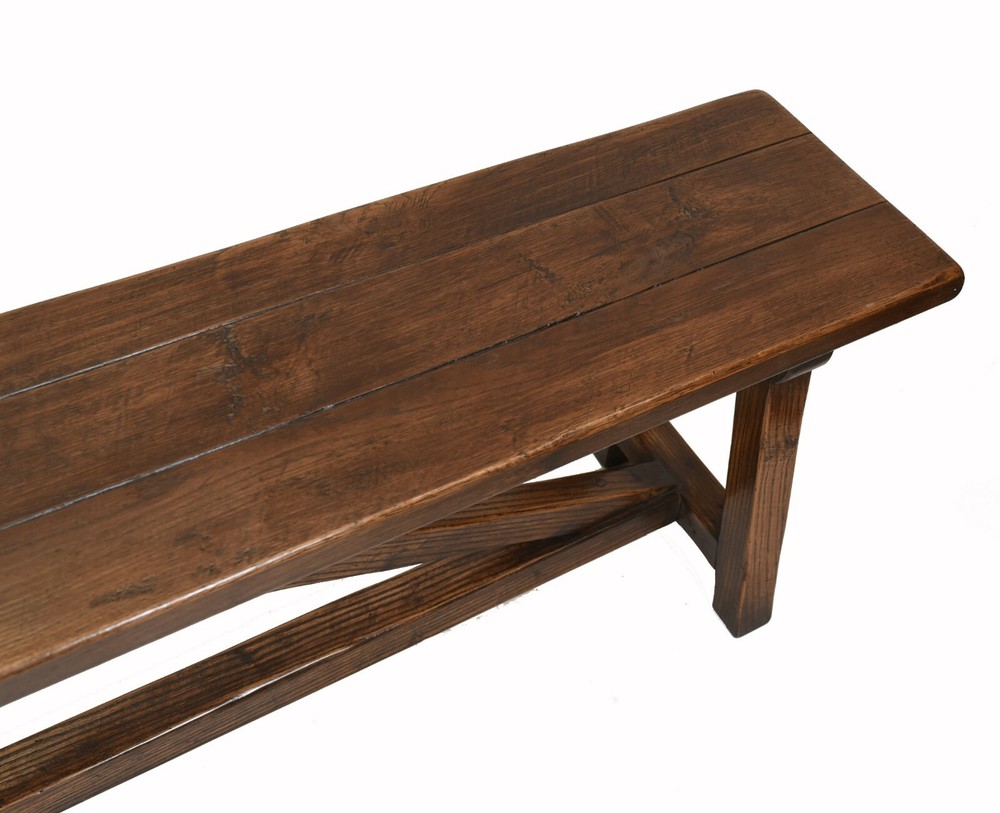 Bespoke Oak Bench Farmhouse Dining Seating
