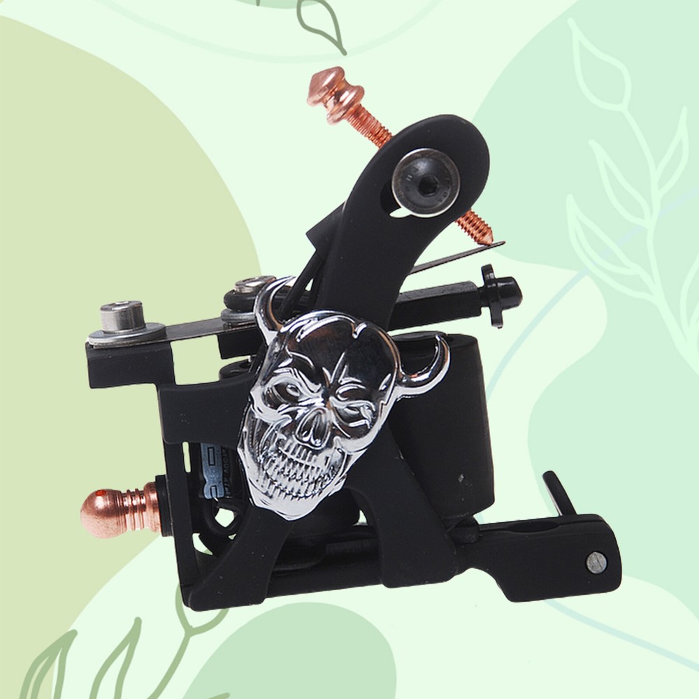 Cast Iron 10 Coils Tattoo Machine Fit for Shader 404-D