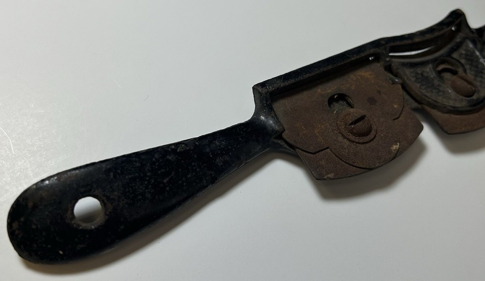 Antique Metal Spokeshave, Planer, Rustic Woodworking Hand Tool