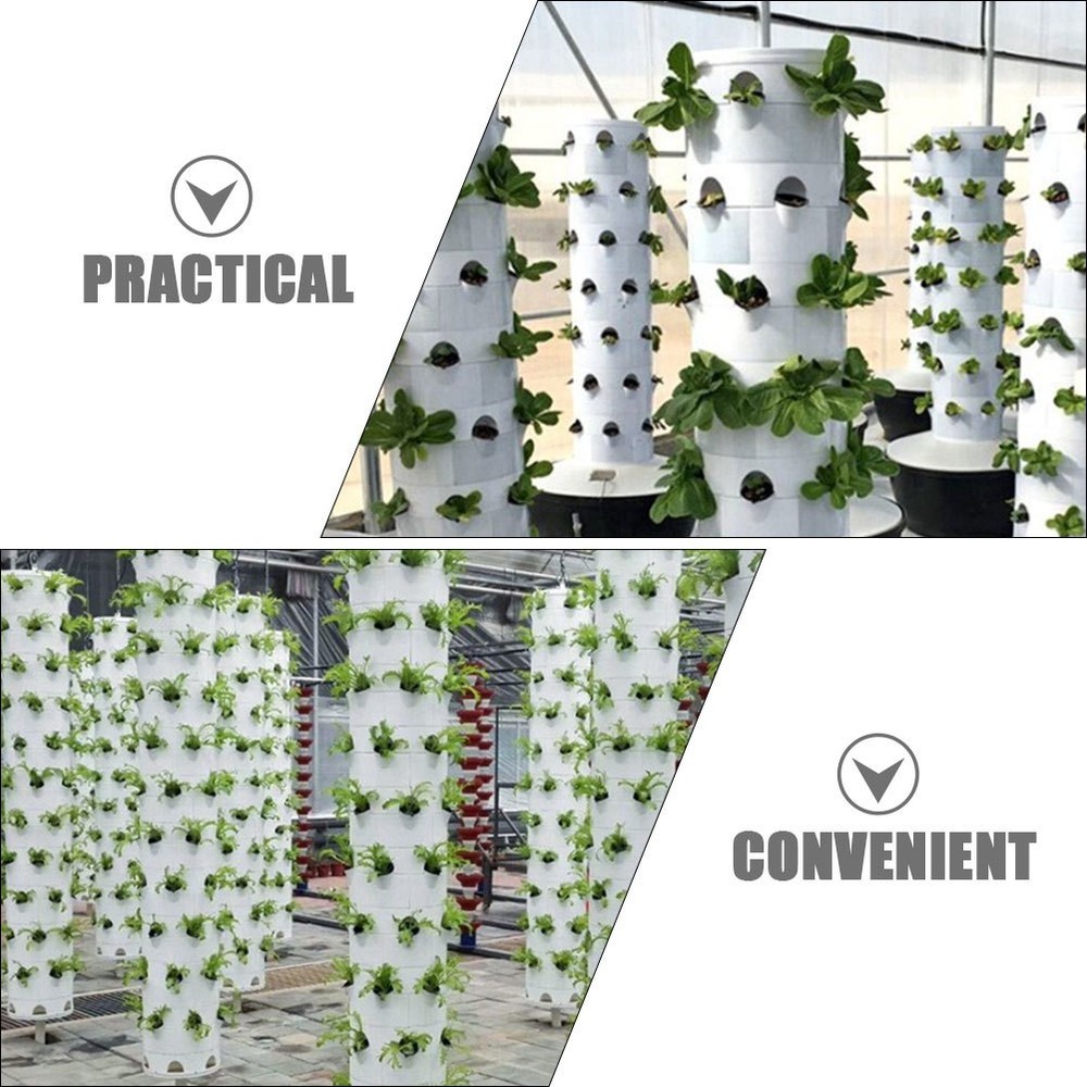 Hydroponic Planting Sponge Cup Sturdy Planting Cup Plastic Hydroponics Tower Cup