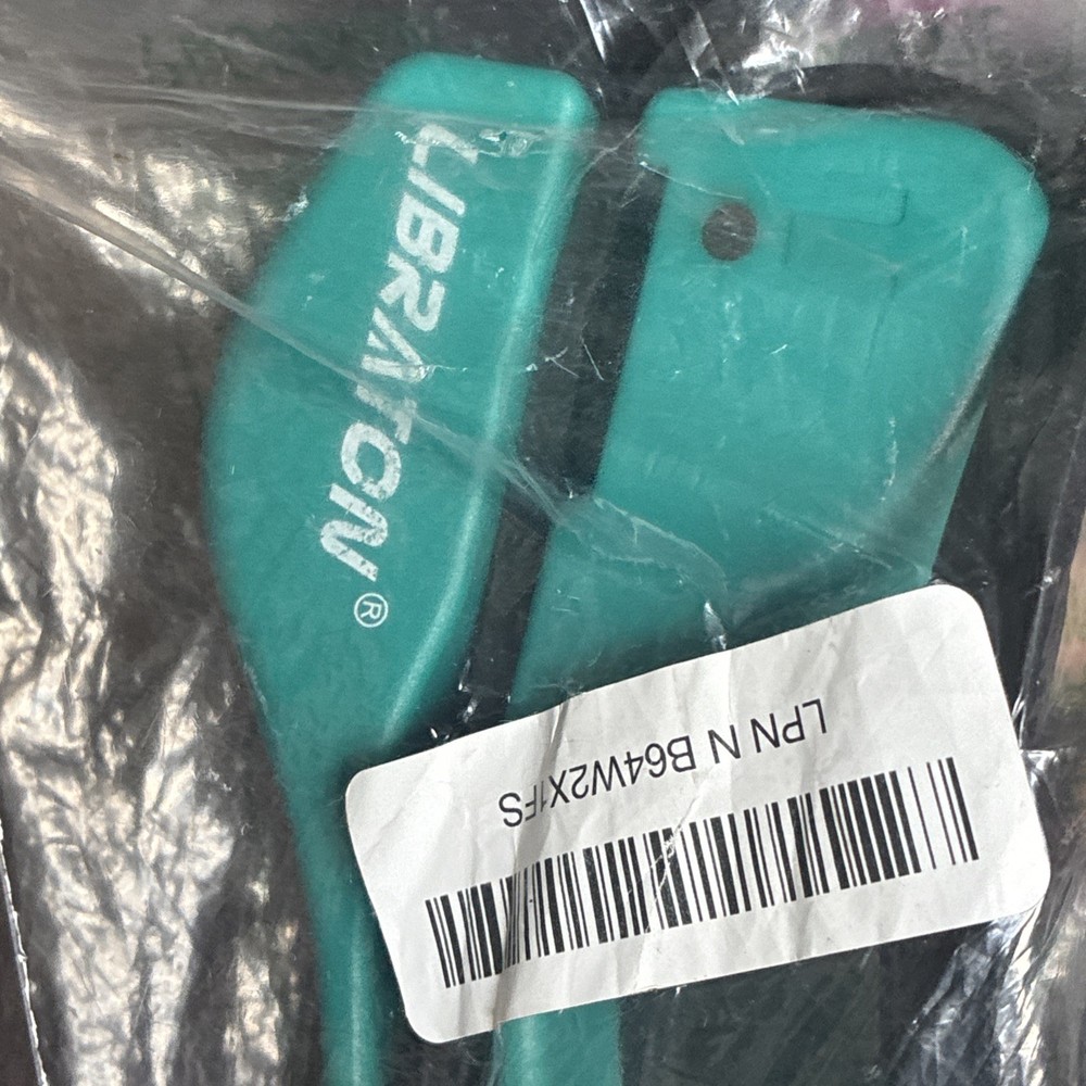 LIBRATON Strap Wrench Set,Universal Rubber Wrench, 2-piece Turquoise