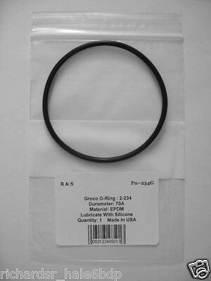 Groco 2-234 Cap O-Ring For VD-1500-S to 2500/ARG1500 to 3000/ R&S 234G EPDM Mat,