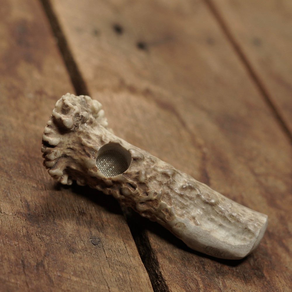Deer Antler Pipe
