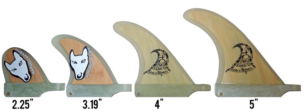 WD 3.19″ Bamboo Wave Center Fin