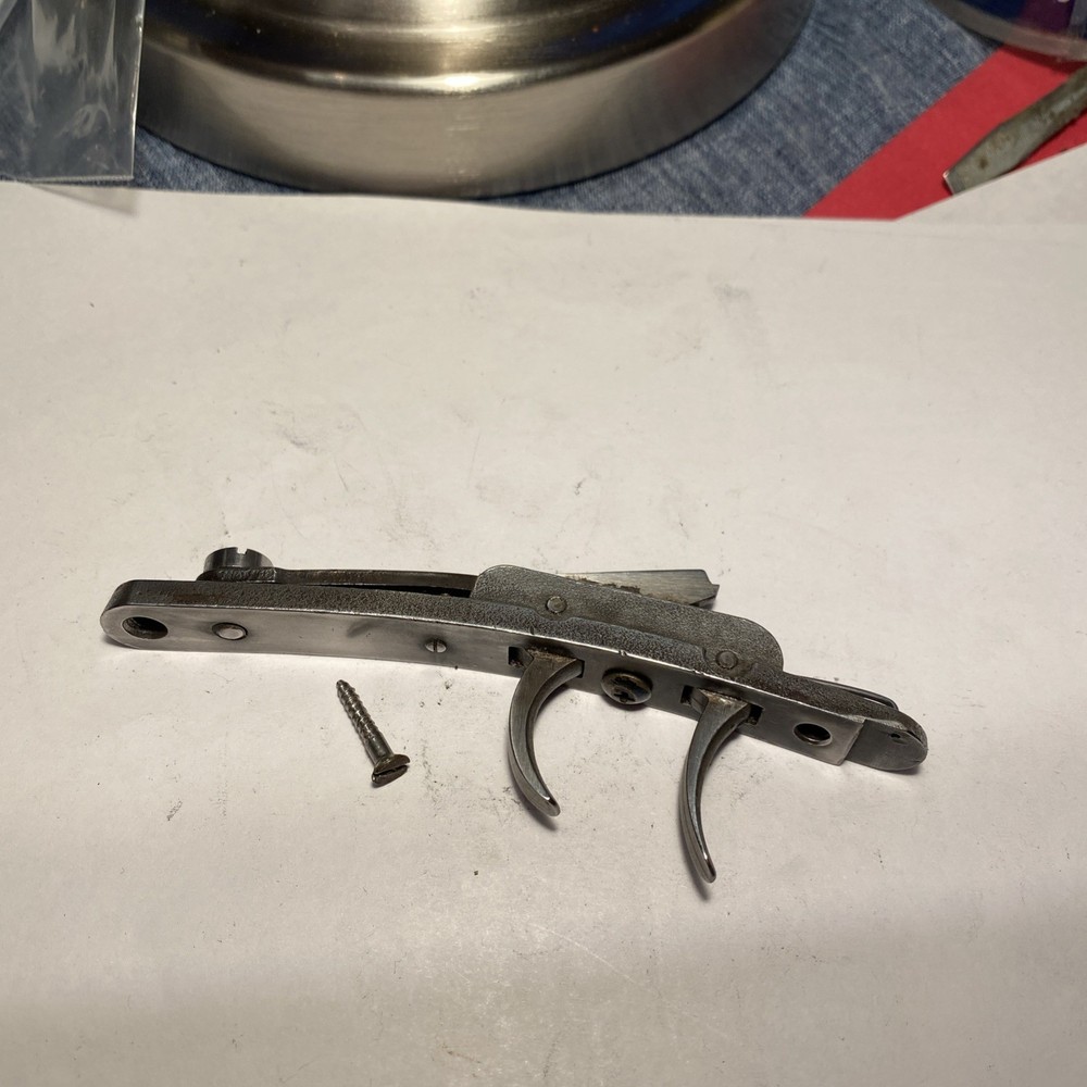 CVA Early Style Double Set Trigger Mountain Rifle Hawken Frontier missing spring