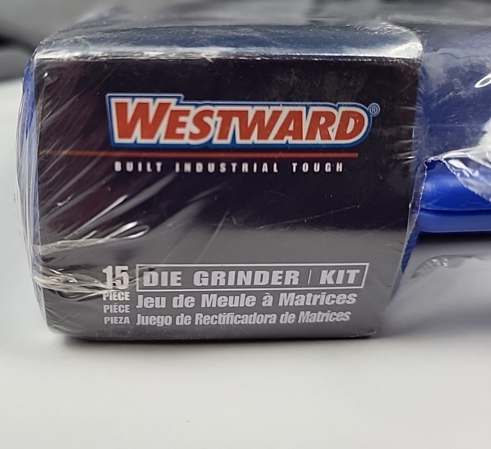 Die Grinder Kit Straight Compressed Air Accessory Tool New Unopened Westward