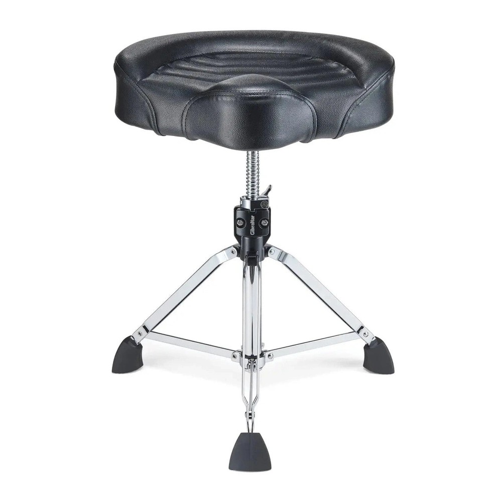 Gibraltar Stitched Saddle Throne 17" Black