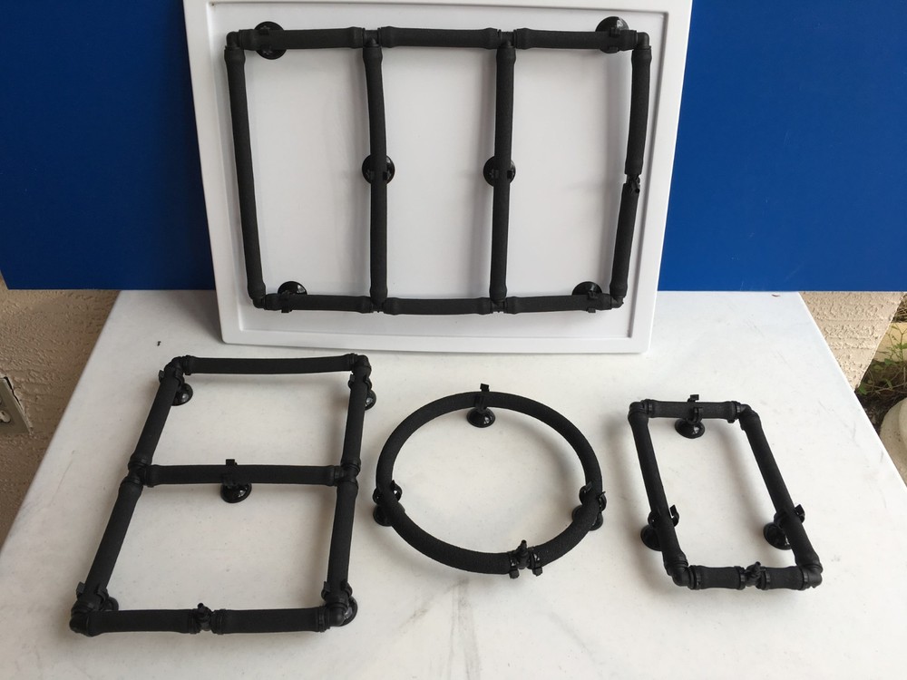 2 X MEGA AIR MICRO BUBBLE AIR DIFFUSER 8"Air Ston/ Aerator 4 Hydroponic Buckets