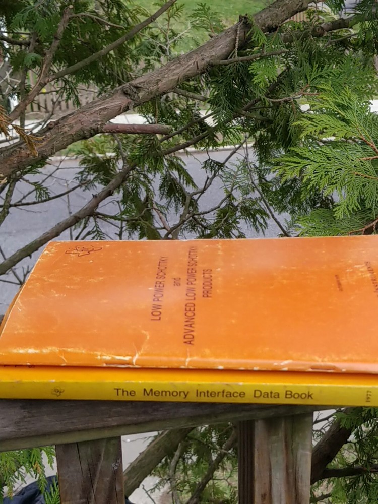 3 VINTAGE TEXAS INSTRUMENTS BOOKS MEMORY INTERFACE DATA LOW POWER SCHOTTKY