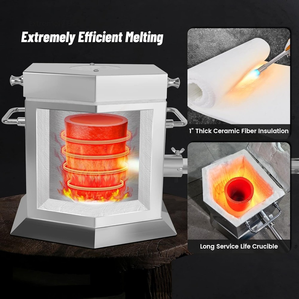 Ceramic Fiber Insulation 24"x15.7"x1" Thick 2600F Fireproof Insulation Blanke...
