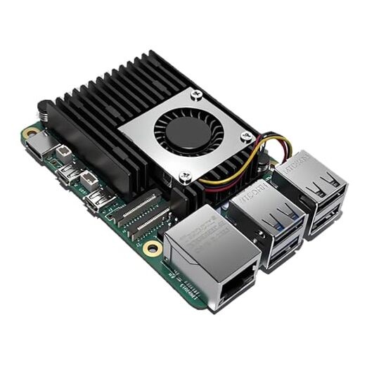 Active Cooler for Raspberry Pi 5 | Heatsink with Advanced Cooling Fan
