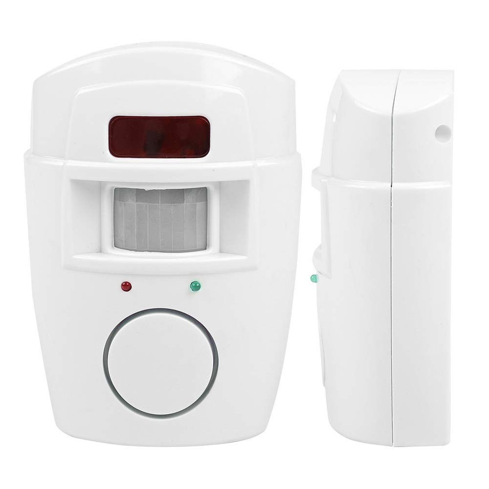 Motion Sensor Alarm, PIR Detector Security Alarm System default