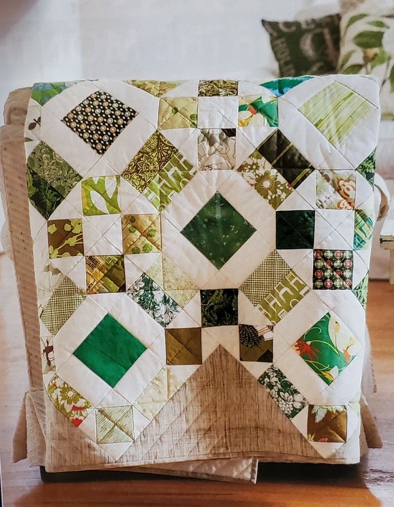 "Emeralds" Quilt Pattern from 2013 Magazine Intermediate