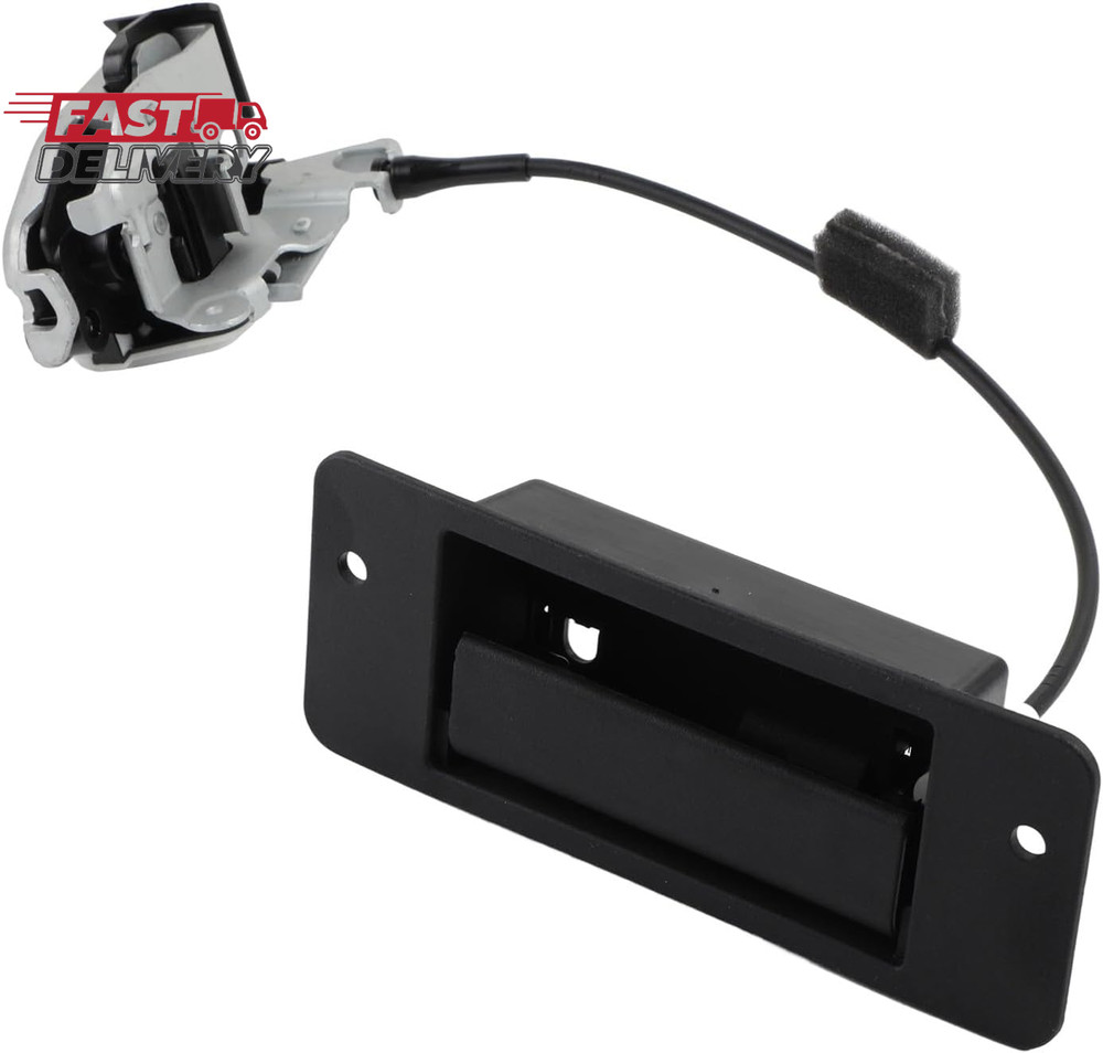Left Driver Side Rear Cargo Door Latch with Handle Compatible with Ford E150 E25