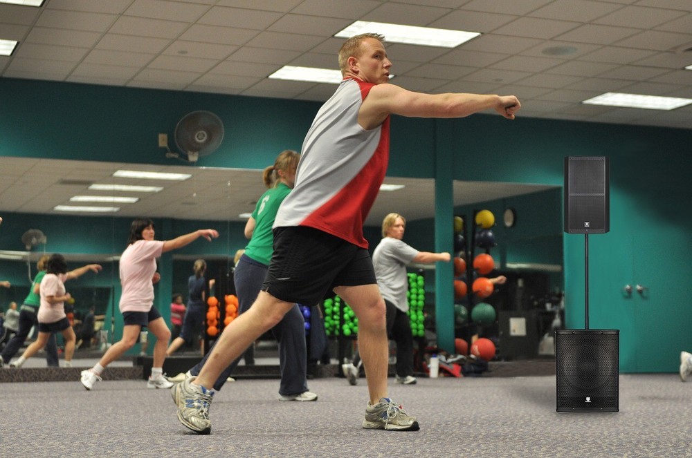 proreck Active Subwoofer 15 inch 2000W Wired DJ Set