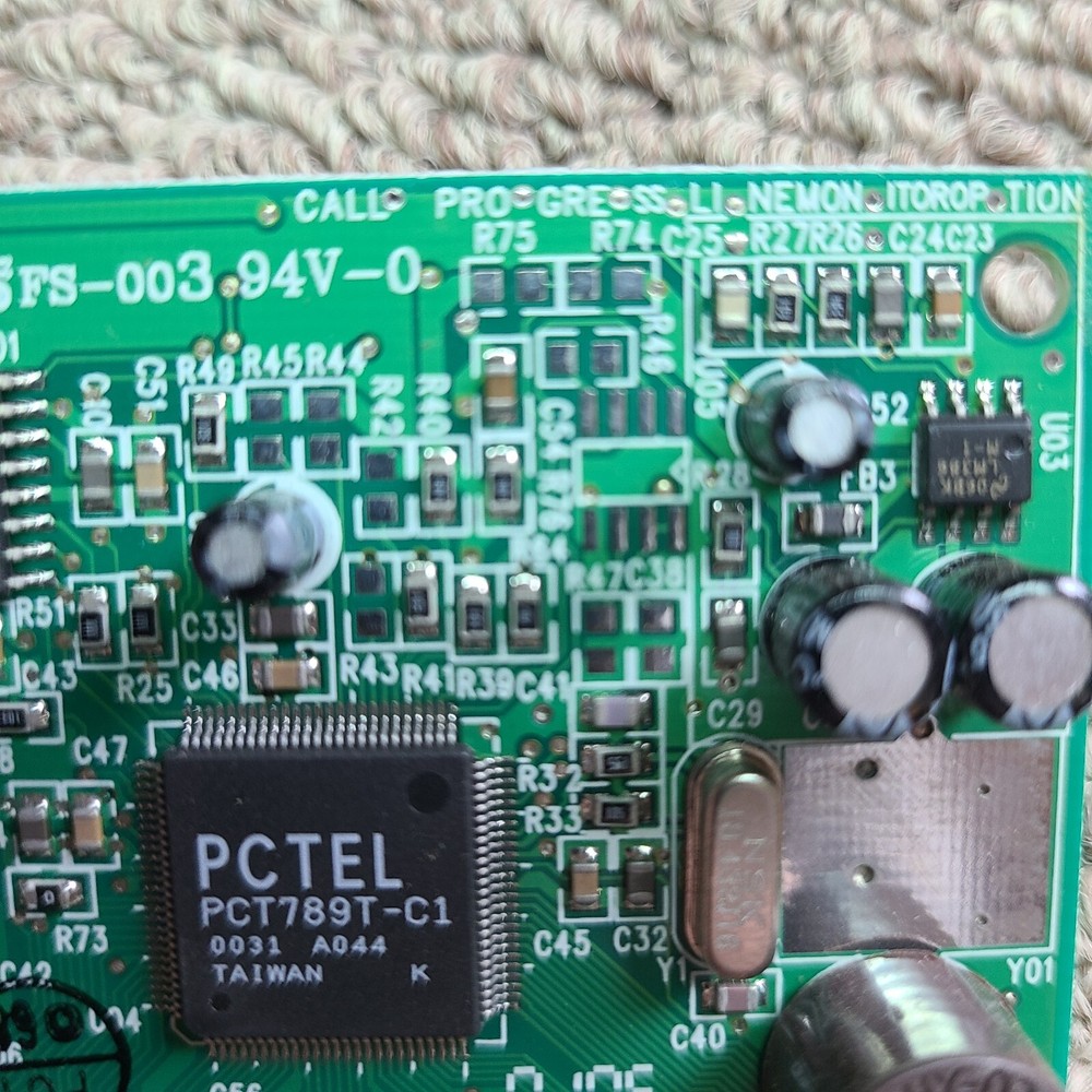 GVC Modem Model D-1156IV/P2 For Windows PC's HSP56 Micro Modem Compaq Computers