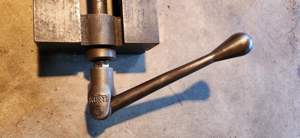 Kurt Type ll Pt600-A 6" Precision Milling Machine Vise With Kurt Handle