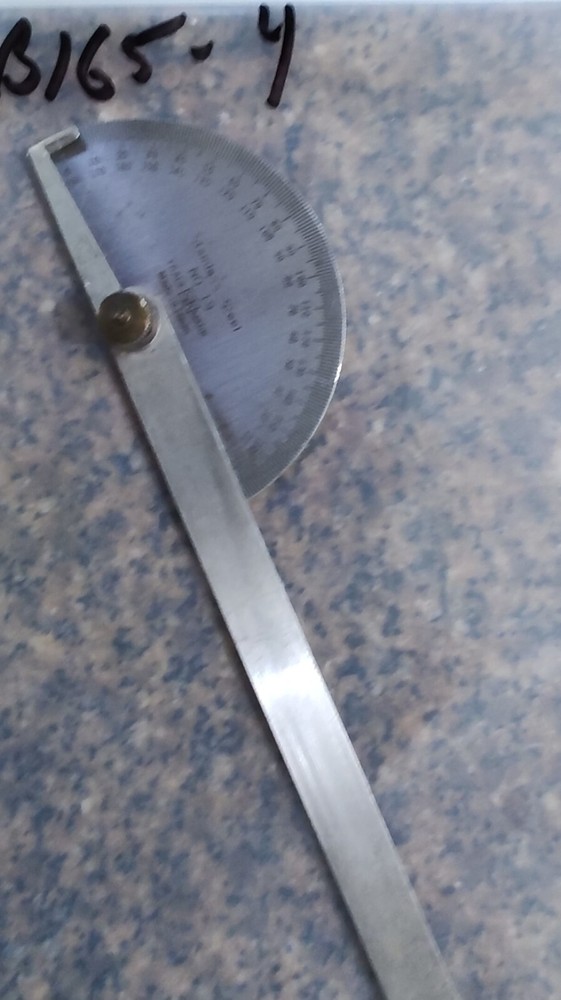 SK STAINLESS STEEL NO 19 PROTRACTOR